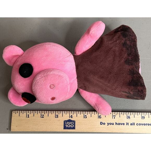 Piggy Georgy Plush 2021 Minitoon Original Toy Stuffed Pig Soft Pink Red Eye - Picture 5 of 7